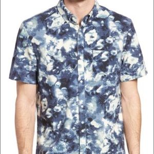 Front Street Chase Slim Fit Print Sport Shirt